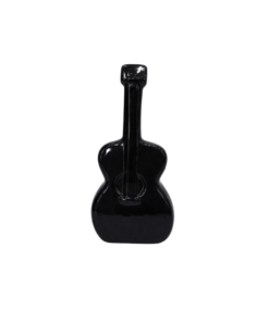 Estatueta Decorativa de Violão Black White
