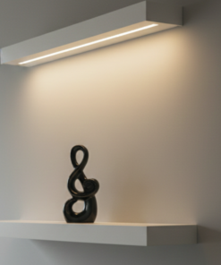 Nota Musical estatua para decoração Brack White