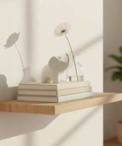 Mini Estatueta de Elefante Black White