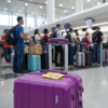 Etiqueta de Identificação de Mala para Viagens