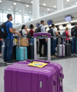 Etiqueta de Identificação de Mala para Viagens