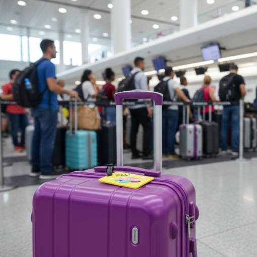 Etiqueta de Identificação de Mala para Viagens