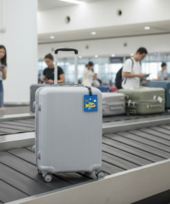 Etiqueta de Identificação de Mala para Viagens