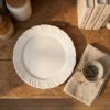 Prato Raso Branco 25cm Nadir Figueiredo