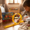 Pista Looping Crazy Streets com Carrinho de Velocidade BS Toys