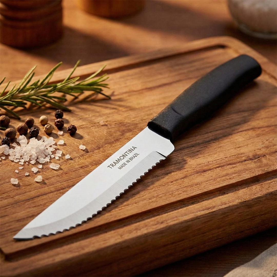 faca churrasco tramontina inox