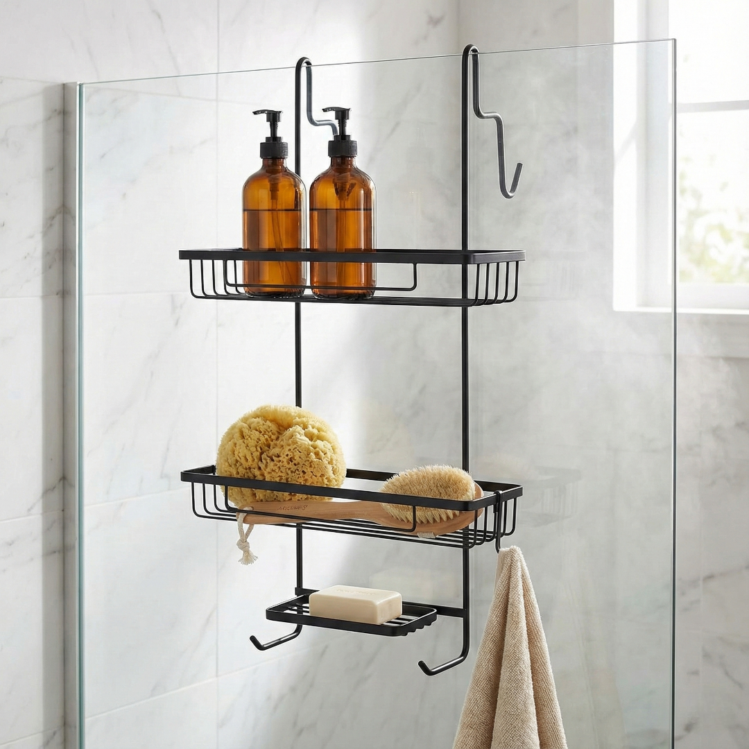 porta shampoo box preto