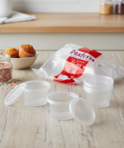 pote plástico 250ml com tampa