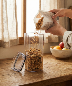 organizador hermetico Transparente Paramount