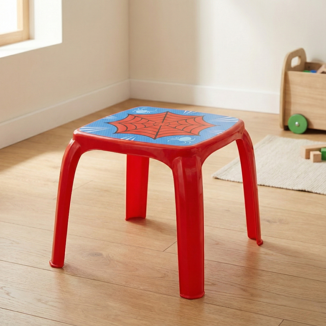 mesa infantil heróis Decorada