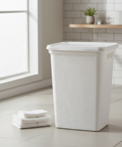 cesto de roupa 45 litros Cinza