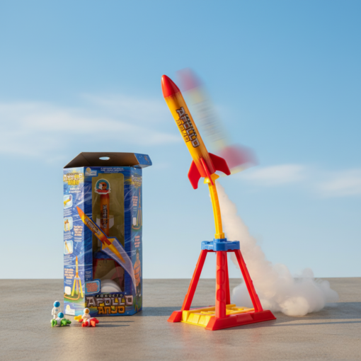 Foguete de Brinquedo Apollo Alcança 15 Metros Anjo Toys