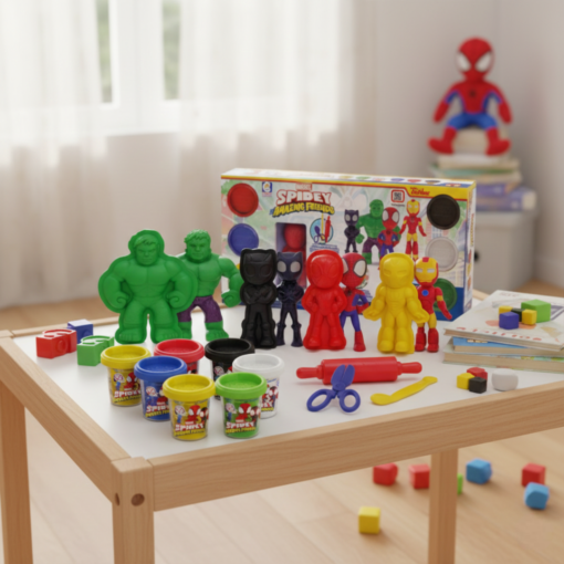 Massinha Spidey e Seus Amigos Cotiplás