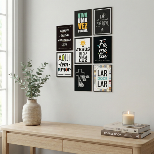 Placa Decorativa Média 14x20 MK Estrela