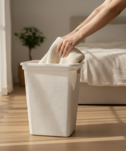 cesto de roupa 45 litros Cinza