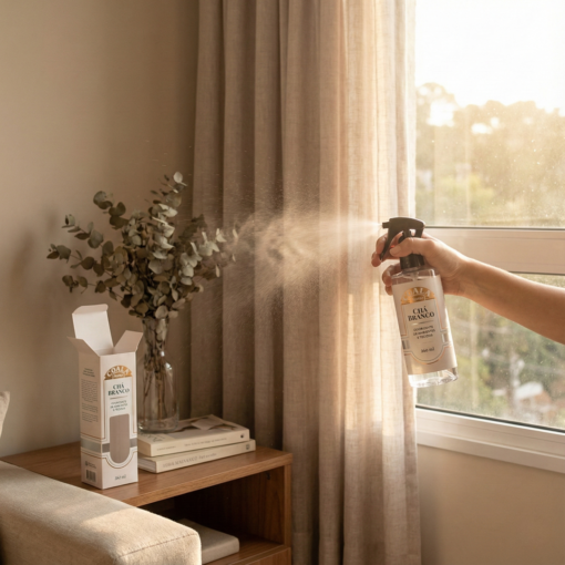 Odorizante Spray Chá Branco Ambientes e Tecidos Coala