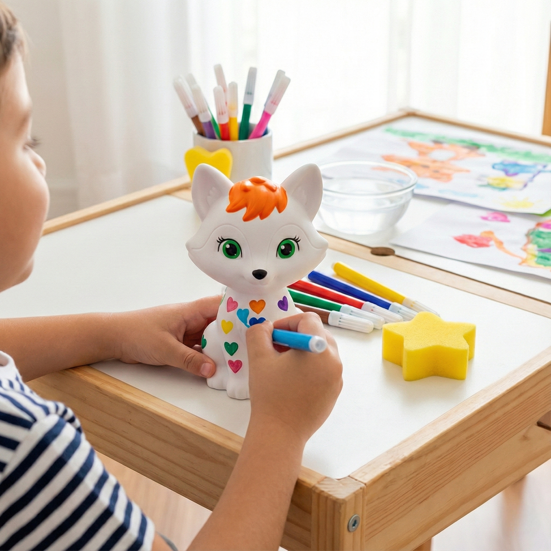 brinquedo raposa infantil macio