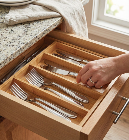 Talher de Mesa Aço Inox Laguna Detalhe no Cabo Tramontina