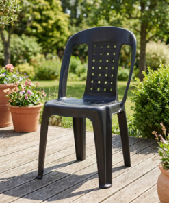 Cadeira Bistro Preta Arqplast