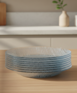 prato fundo de vidro temperado Nadir Figueiredo