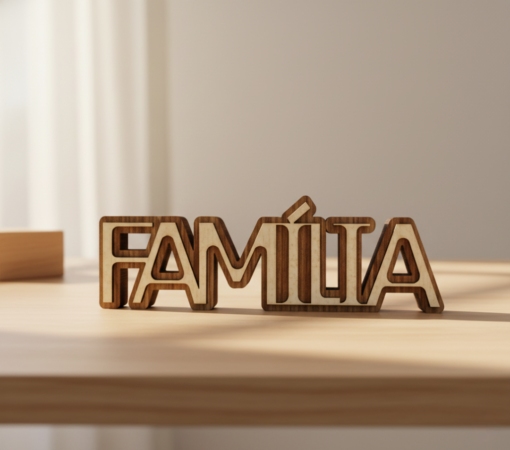Palavras Amadeiradas Decorativas Decor