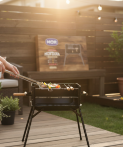 churrasqueira portátil Montana Mor