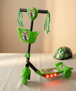 patinete infantil dinossauro Luz e Som