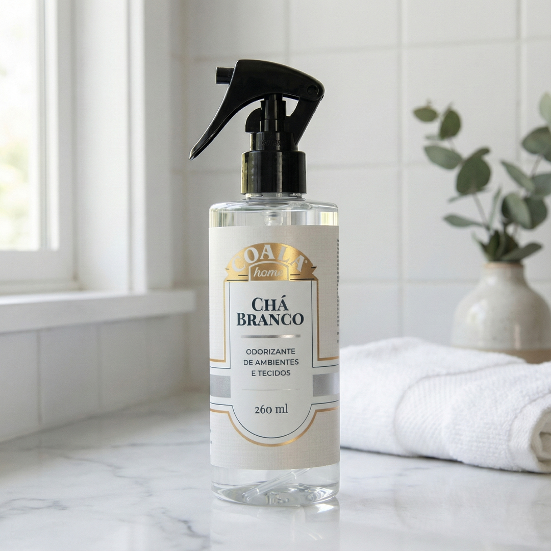 Odorizante de Ambientes e Tecidos Chá Branco