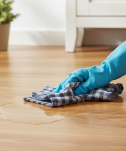 Pano de Chão Saco Xadrez Alvejado Prata