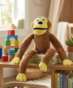 brinquedo macaco equilibrista educativo