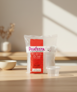 pote plástico 250ml com tampa