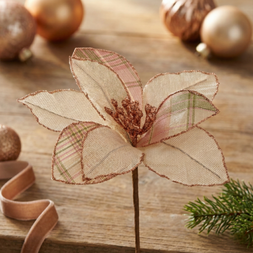 pick de natal rosa Cromus