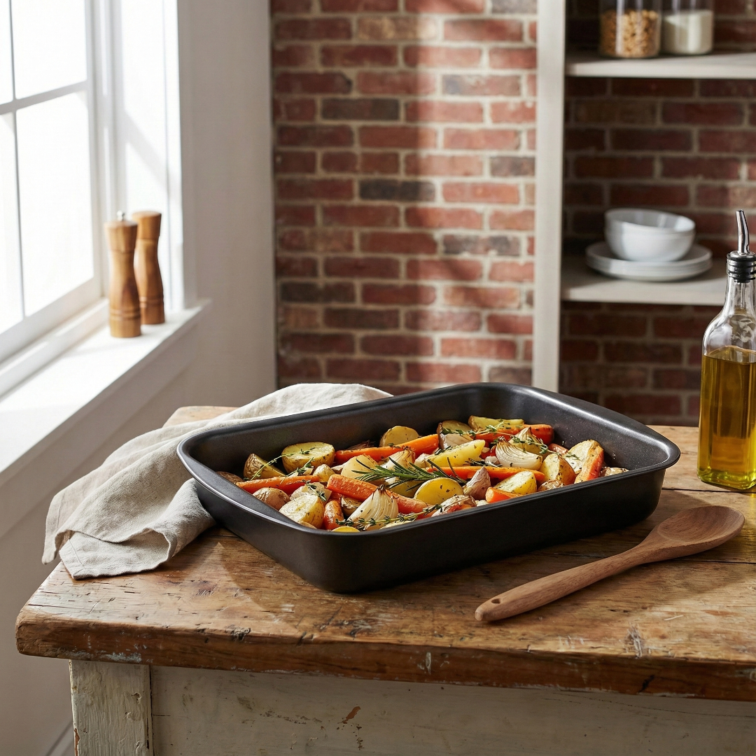 assadeira funda alumínio 40cm