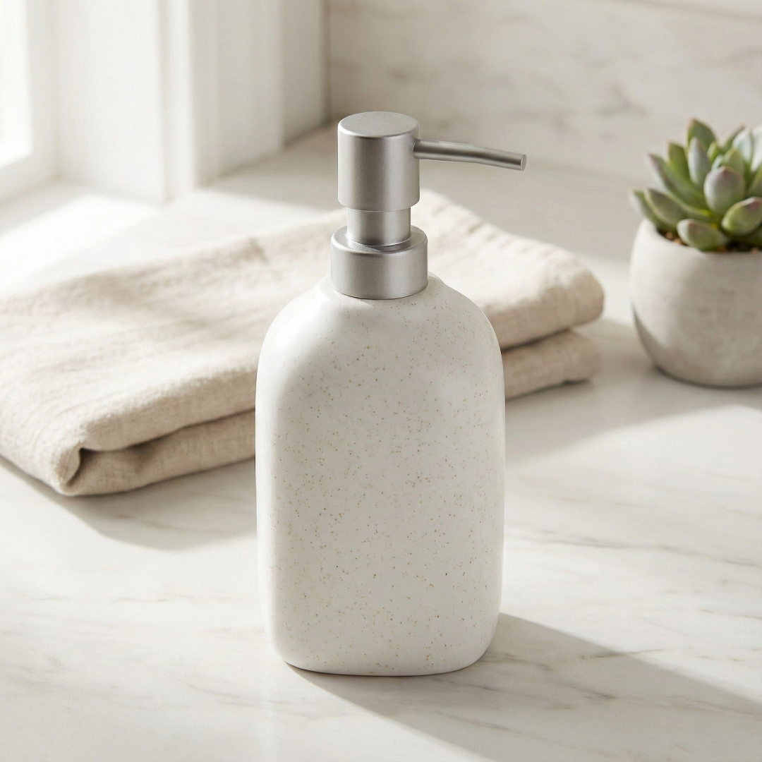 Porta Sabonete Líquido de Cerâmica