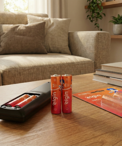 Pilha AA Zinco Elgin