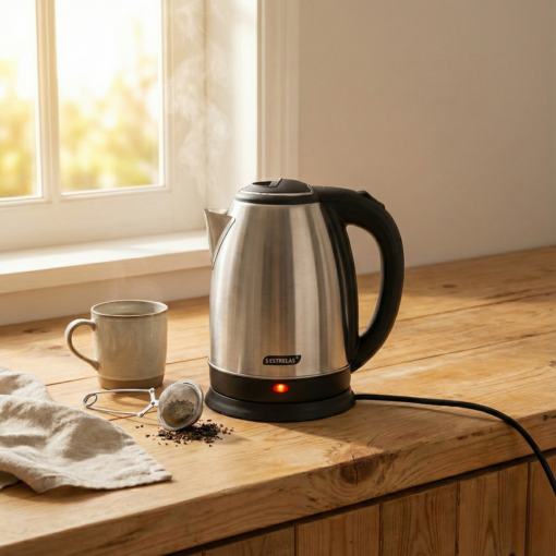 Chaleira Elétrica Inox 1,8L 110V Utility's