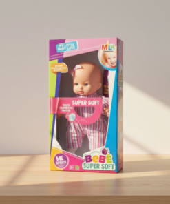 boneca bebê super soft milk
