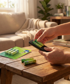 Pilha Alcalina AA Elgin com 4 Unidades