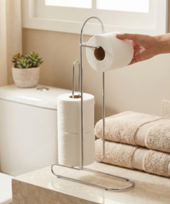 suporte papel higiênico chão