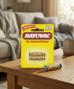 Pilha Alcalina AA Elgin