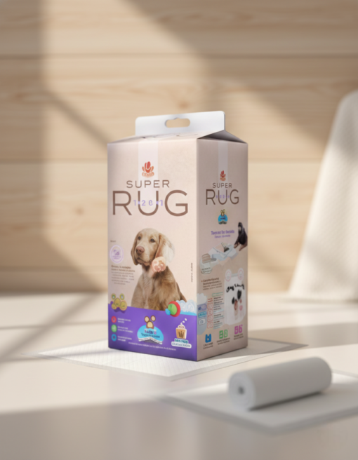 Tapete Higiênico Super Rug 80x60 para Cães Expet