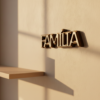 Palavras Amadeiradas Decorativas Decor