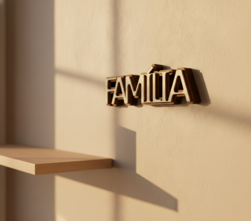 Palavras Amadeiradas Decorativas Decor