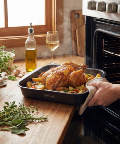 assadeira funda alumínio 40cm