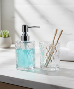 conjunto banheiro vidro diamond