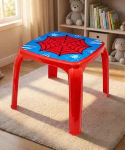 mesa infantil heróis Decorada