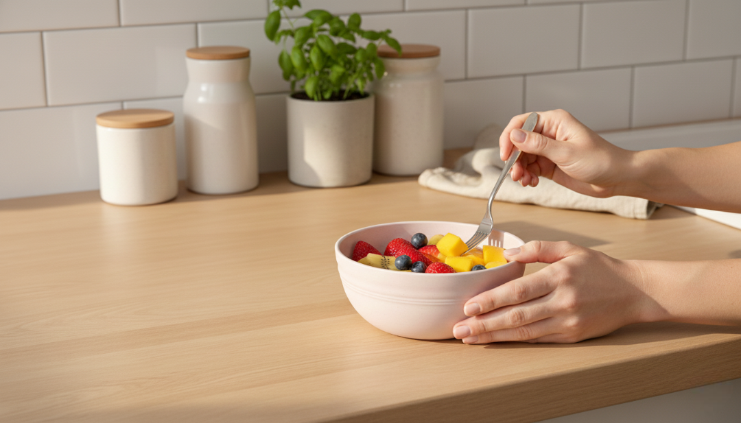 Bowl de bambu ecológico 12cm