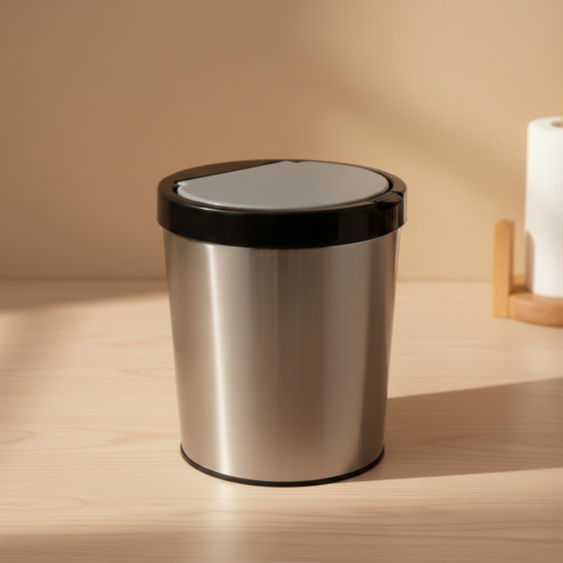 Lixeira Escritório 10L Metálica Plástico Injetado Arqplast