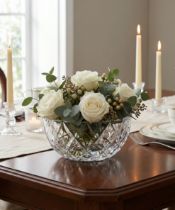 Centro de Mesa Cristal 18cm Lyor