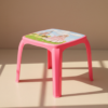 Mesa Infantil Decorada Rosa Princesas Usual Plastic